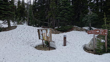 Harts Pass Snow Depth
