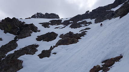 Steep Snow to the Col