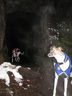 Rowena investigates the mine on way to Tull Canyon