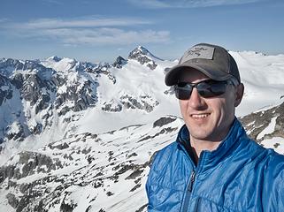 Colonial Peak summit selfie