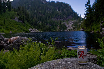 Unopened Beer found in Pinnacle Lake