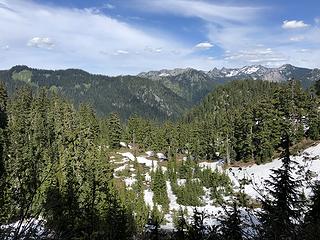 PCT south from Hope Lake 6/12/19