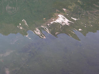 Reflection in Buckhorn Lake.