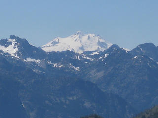 Best view of Glacier Peak on trip