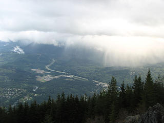 Squalls over the valley