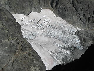 glacier on the NE side of Rahm