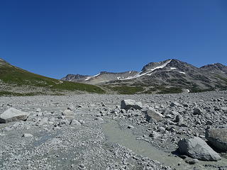 Griswold Peak and outwash