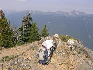 Crystal Peak summit.