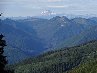 Glacier Peak. Captain Point has the logging road nearly to its summit.