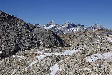 Mount Brewer, and the Great Western Divide from Glen Pass, Kings Canyon National Park