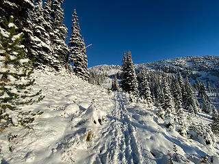 Frozen trail