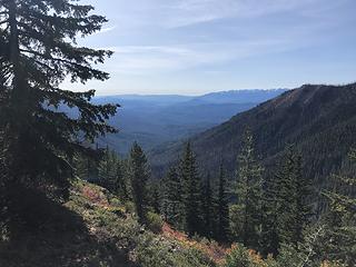 Looking down the Chiwawa River valley