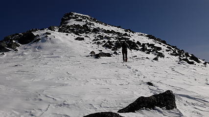 Nearing the summit of Star