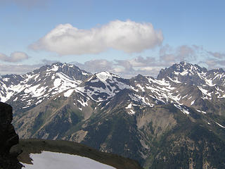 Views from Buckhorn summit.