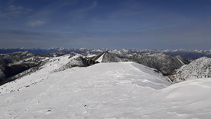 snowy ridge walk