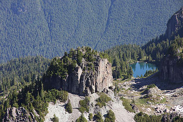 Lake on Mother Mountain