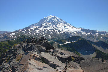 Fay Peak summit view