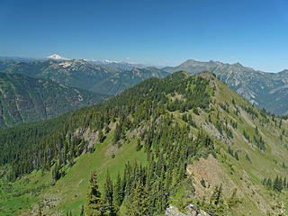 6600 ridge views, nearing the end of the ridge