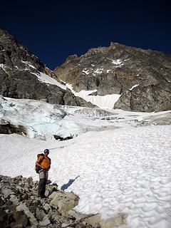 Goode glacier, with NE Buttress