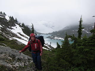 day2.10 kevin above berdeen lake
