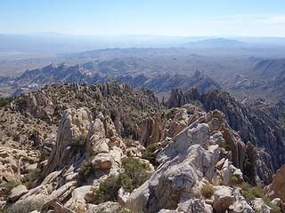 View southeast from Spirit Mountain