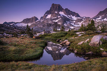 Mt. Banner reflection (pre-sunrise)