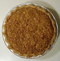 pear apple pie with walnut oatmeal brown sugar crust 121319