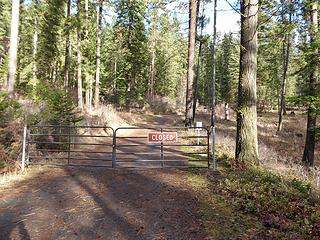 Chatcolet campground is closed for the winter in Nov. A trail leads up from the lake next to the picnic shelters or beside camp site 113.