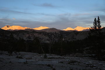 Sequoia NP sunset