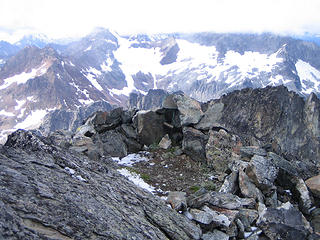 One of the Great Summit Bivy Sites; Summit Register