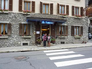 hotel at Argentiere