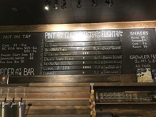 Backroads Brewing in Nelson, BC