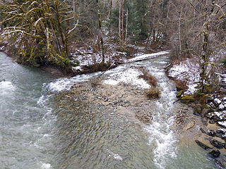 Granite Creek confluence 02/04/2020