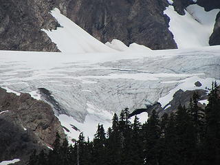 Anderson Glacier closeup