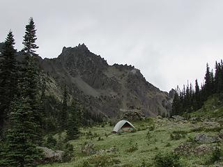 Camp view west