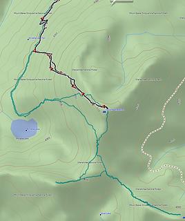 Silver Peak GPS Track