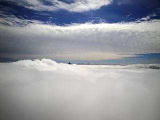Looking South Above The Clouds