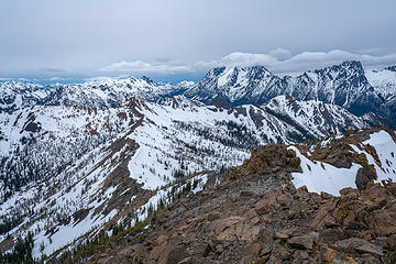 Where I wanted to be for sunrise - Earl Peak summit
