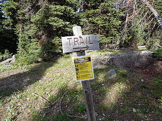 Goat Peak Trail.