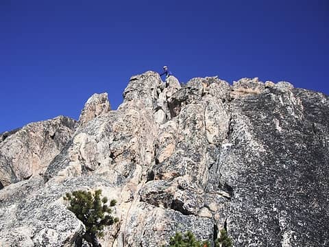Andre at the Top of Pitch 3