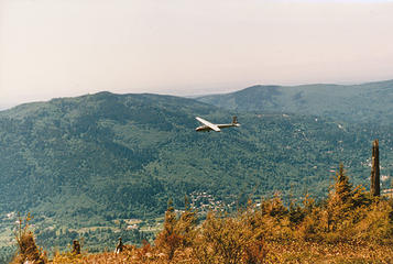Glider over Issaquah.