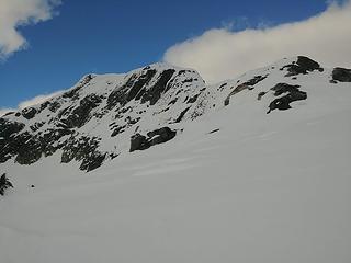 Final ridge slog to the summit