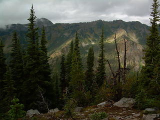 Carne Mt. ridge and Old Gib Mt.