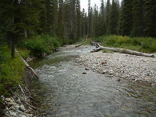 Entiat River ford crossing
