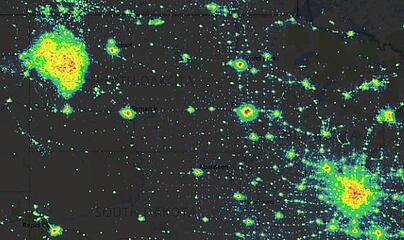 midwest light pollution