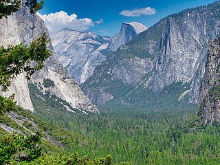 Yosemite Valley from after the tunnel