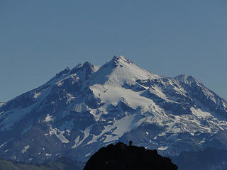 Zoom of Glacier Peak from Dickerman. 25