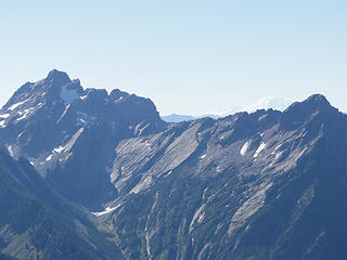 Top of Rainier from near Dickerman summit.