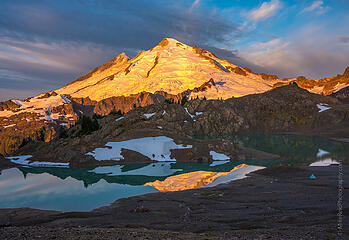 Mount Baker Dawn Reflection