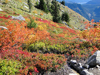 Fall in Granite mountain basin.